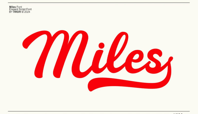 Miles Font