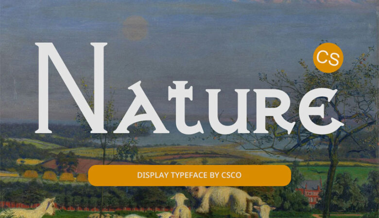 Nature Uncial Font