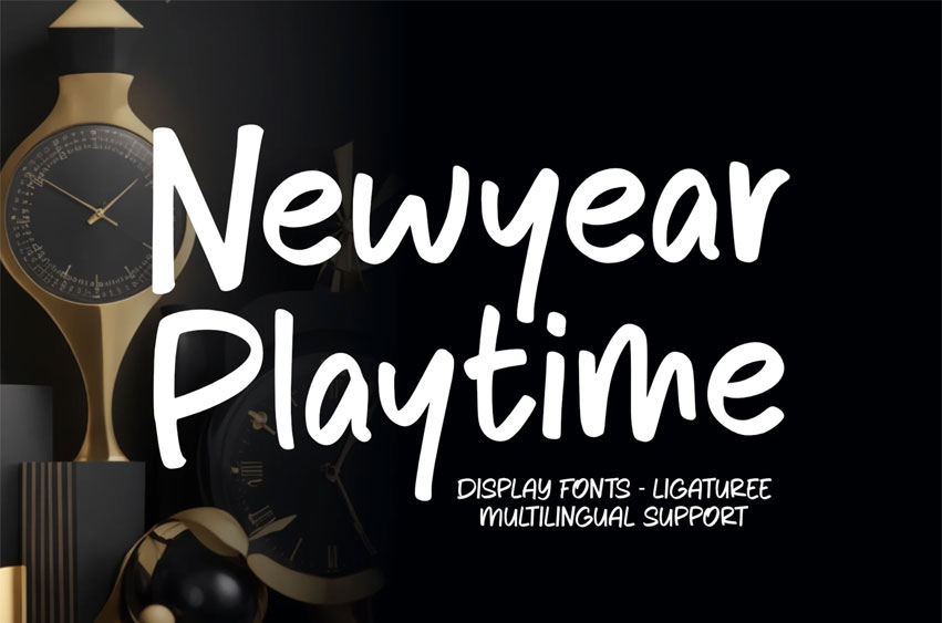 Newyear Playtime Font