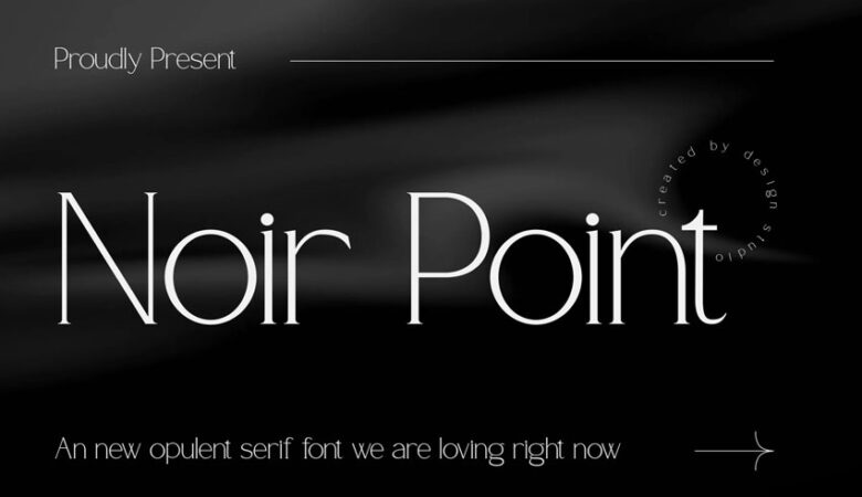 Noir Point Font