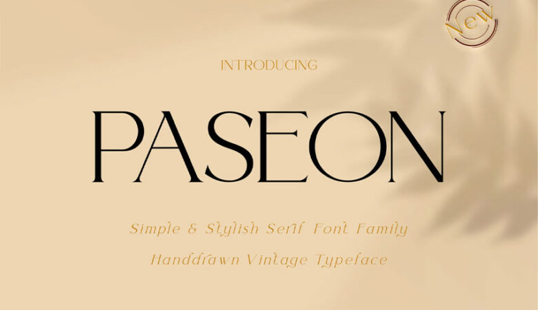 Paseon Font