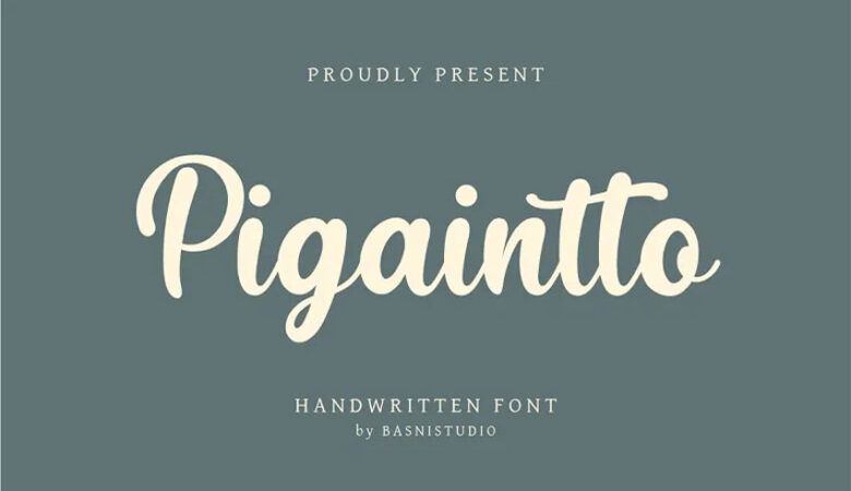 Pigainto Font