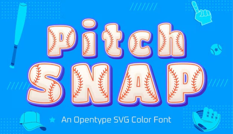 Pitch Snap Font