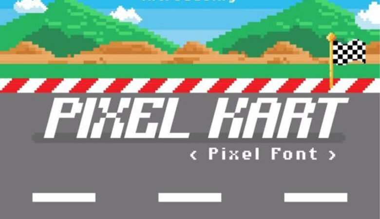 Pixel Kart Font