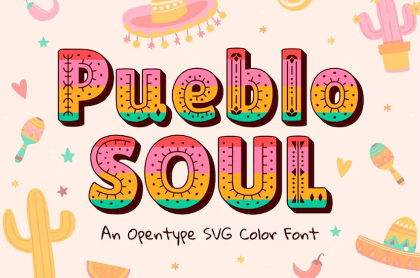 Pueblo Soul Font