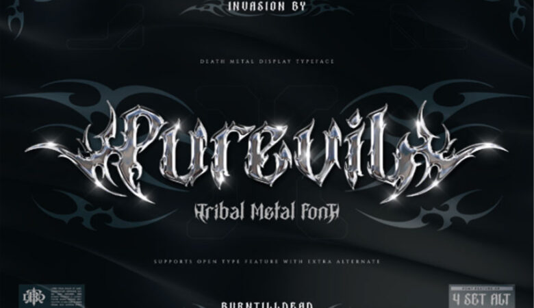 Purevil Font