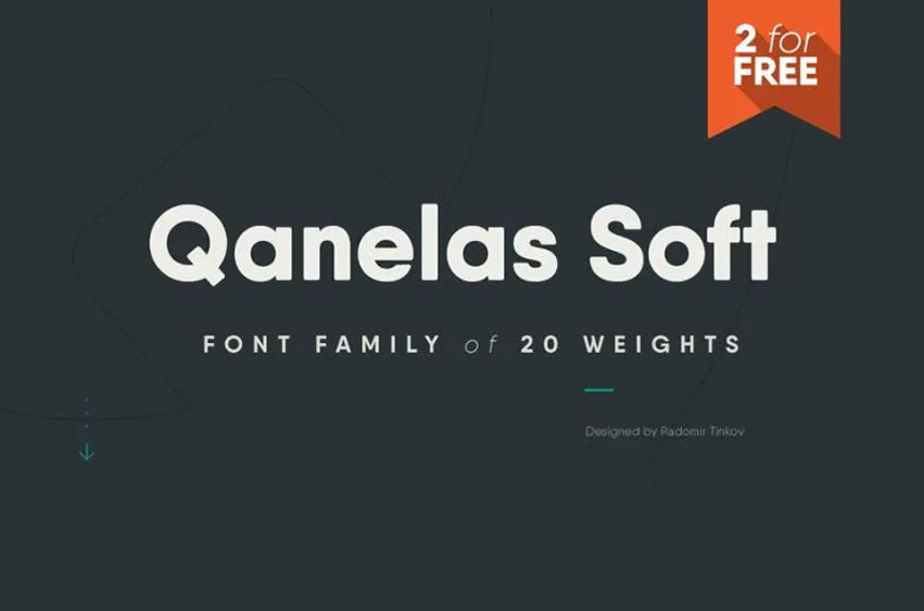 Qanelas Soft Font