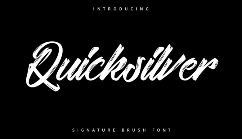 Quicksilver Font