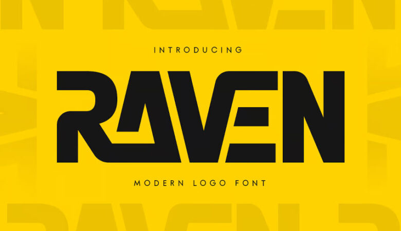 Raven Logo Font