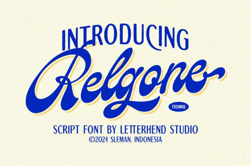 Relgone Font