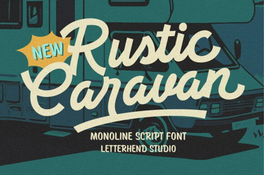 Rustic Caravan Font