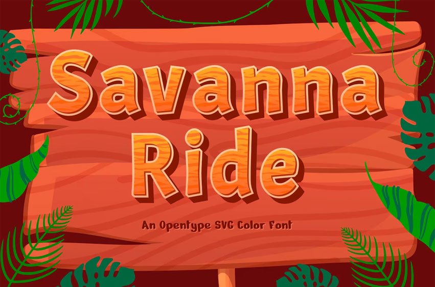 Savanna Ride Font