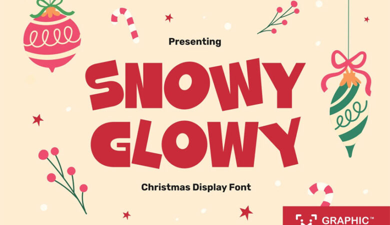 Snowy Glowy Font