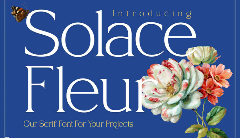 Solace Fleur Font