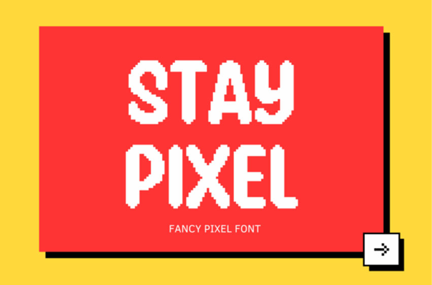 Stay Pixel Font