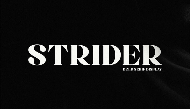 Strider Font