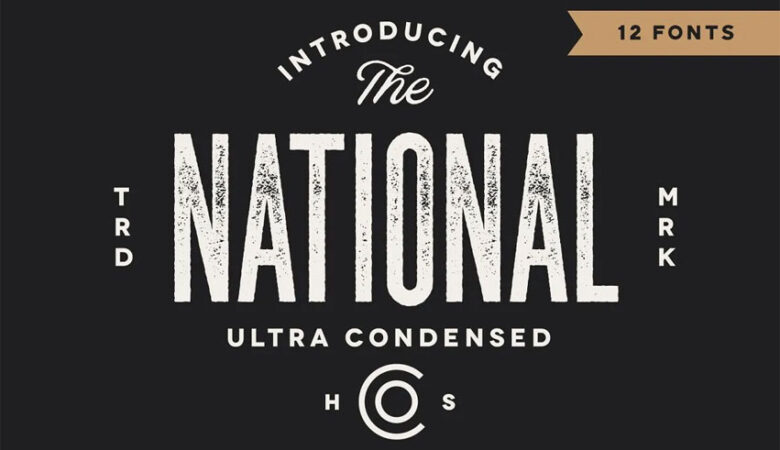 The National Font