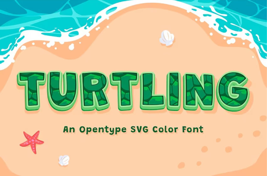 Turtling Font