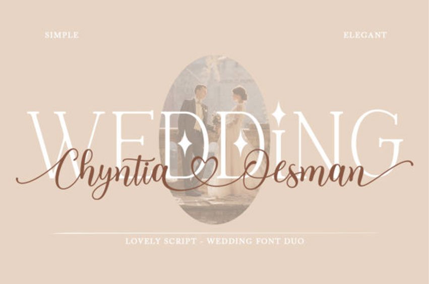 Wedding Chyntia Oesman Font