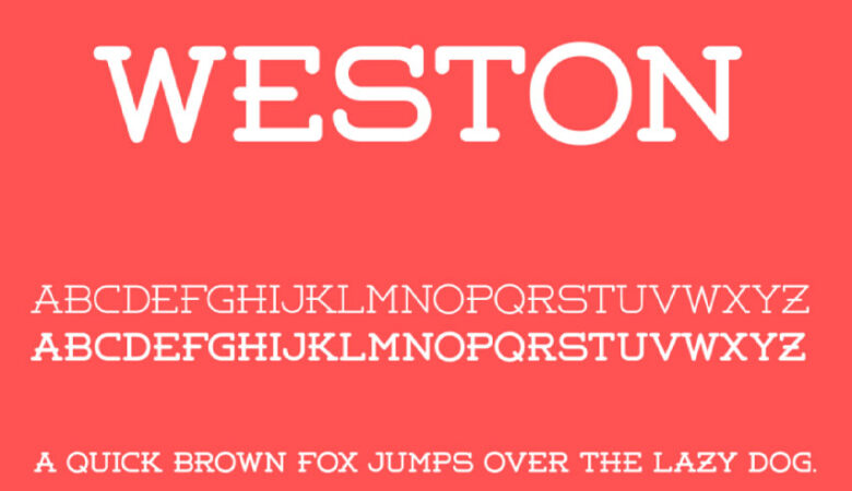 Weston Font