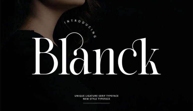 Blanck Font