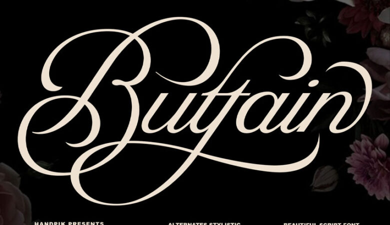 Buttain Font