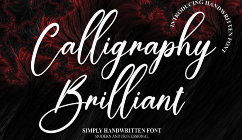 Calligraphy Brilliant Font