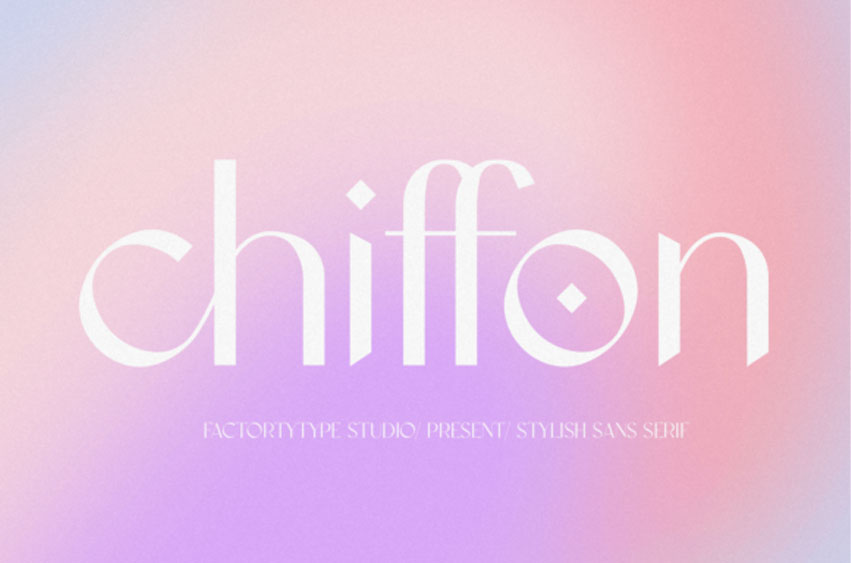 Chiffon Font