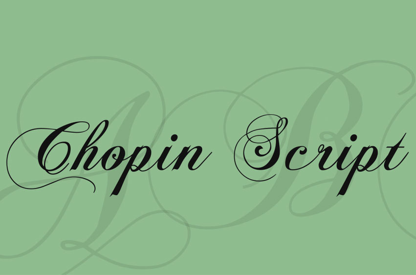 Chopin Script Font