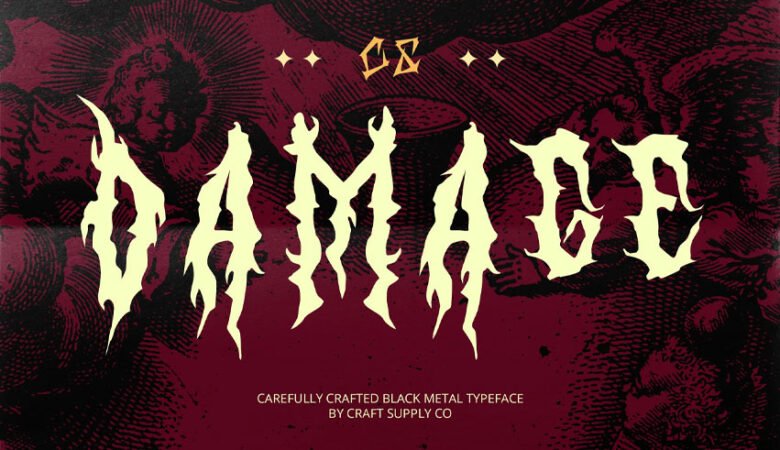 Damage Font