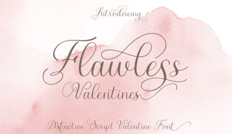 Flawless Valentines Font