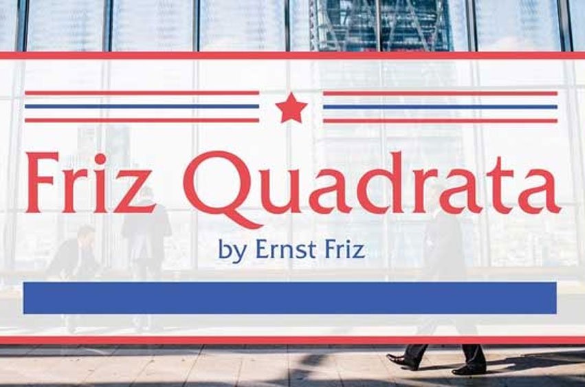 Friz Quadrata Font