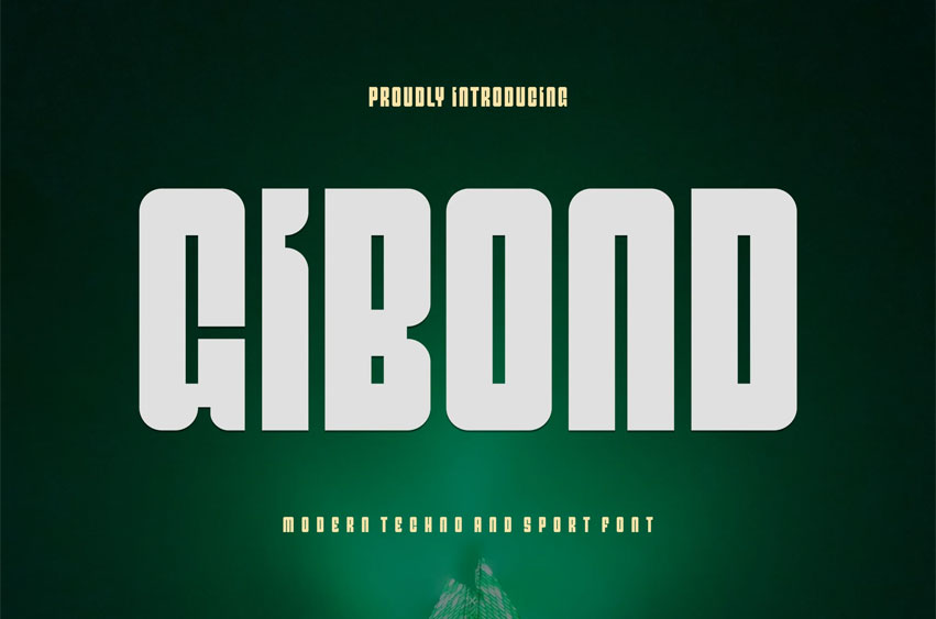 Gibond Font