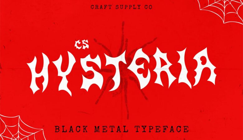 Hysteria Font