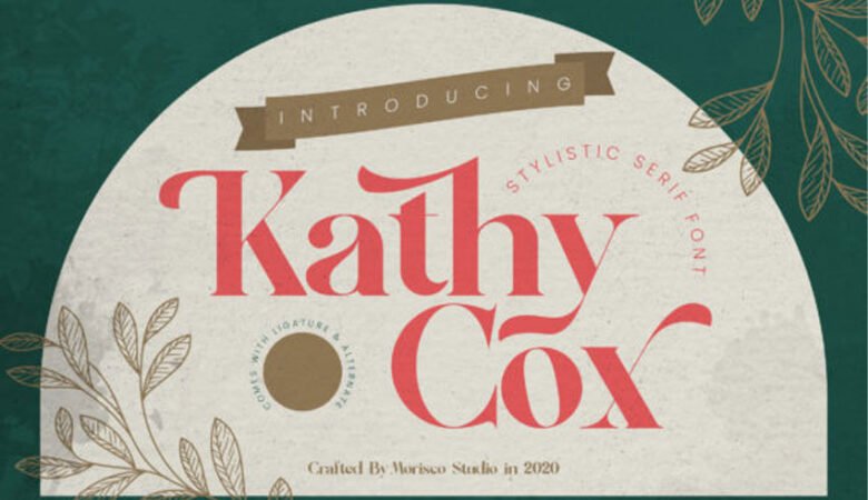 Kathy Cox Font