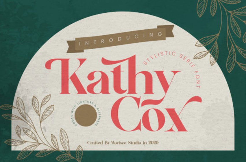 Kathy Cox Font