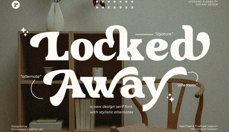 Locked Away Font