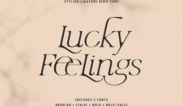 Lucky Feelings Font