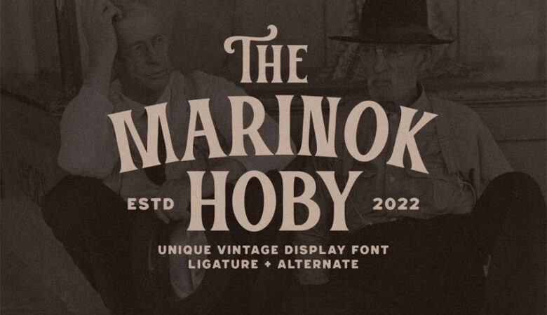 Marinok Hoby Font