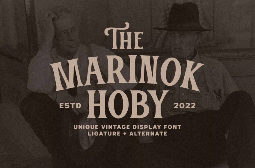 Marinok Hoby Font