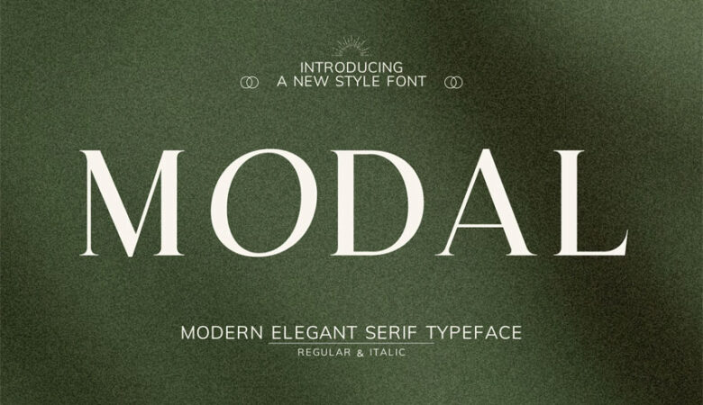 Modal Font