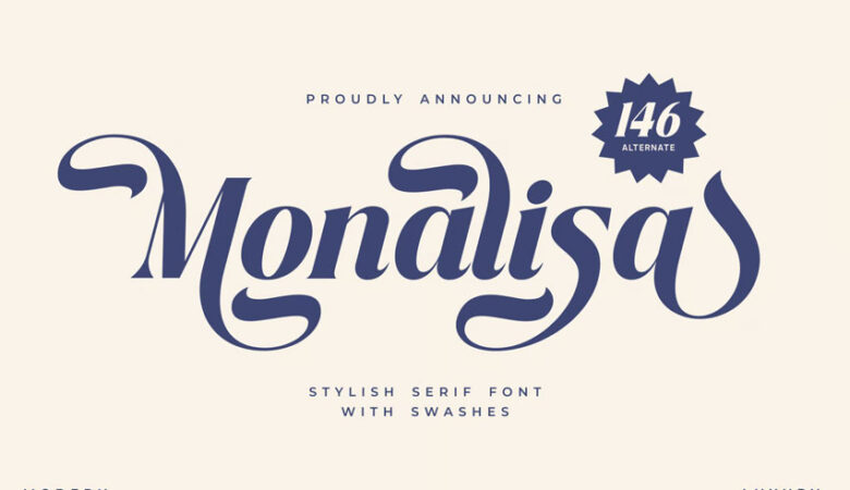 Monalisa Stylish Font