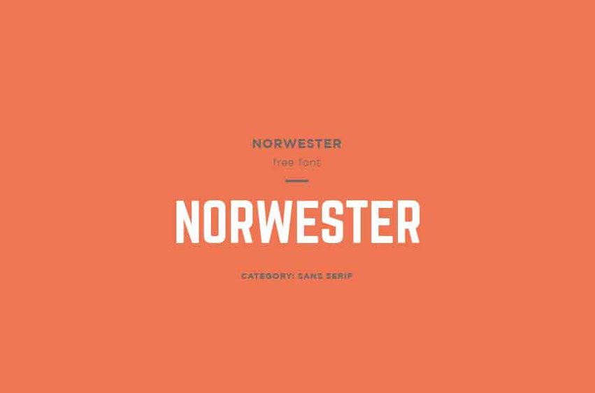 Norwester Font