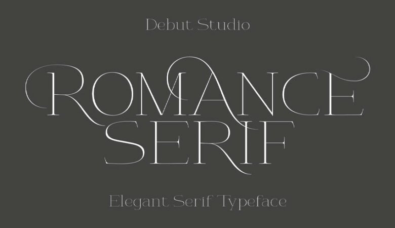 Romance Serif Font