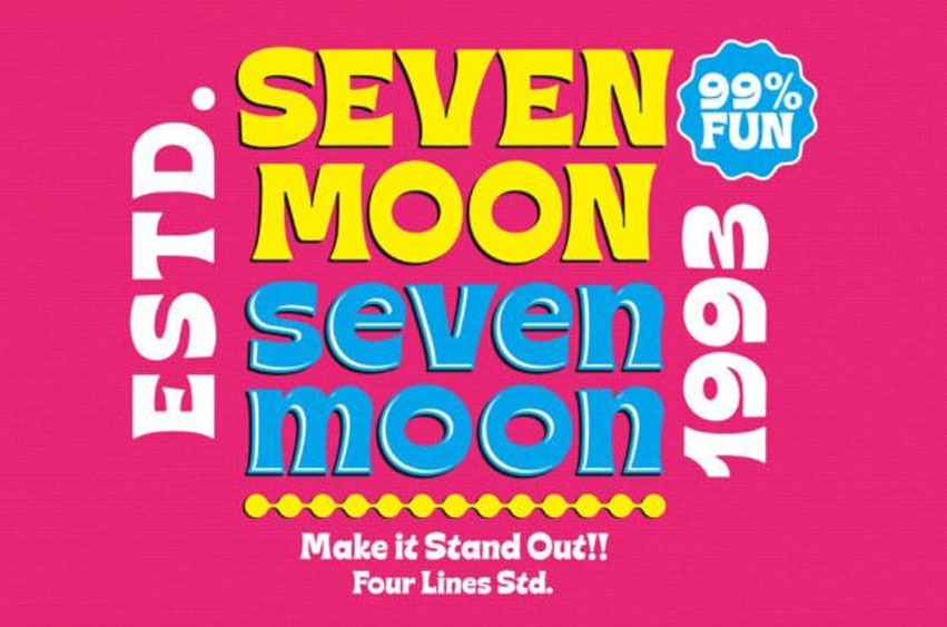 Seven Moon Font