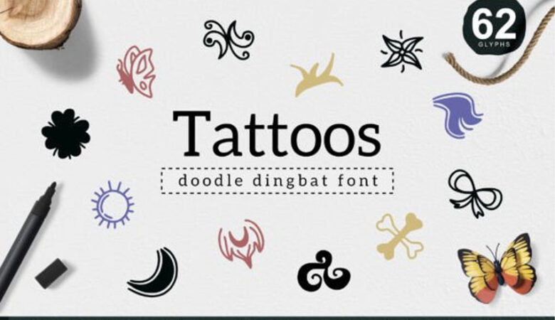 Tattoos Font