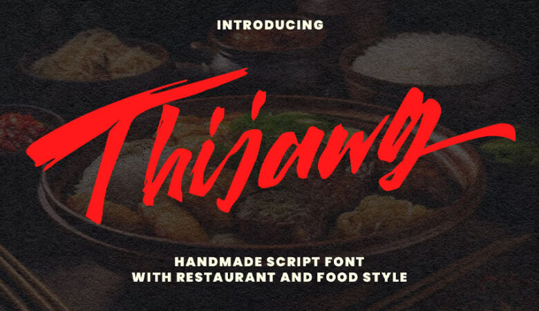 Thijawg Font