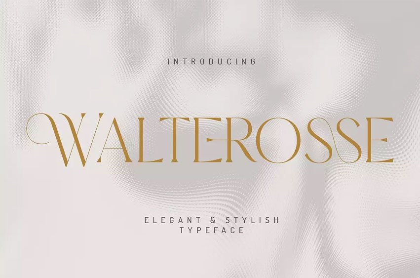 Walterosse Font