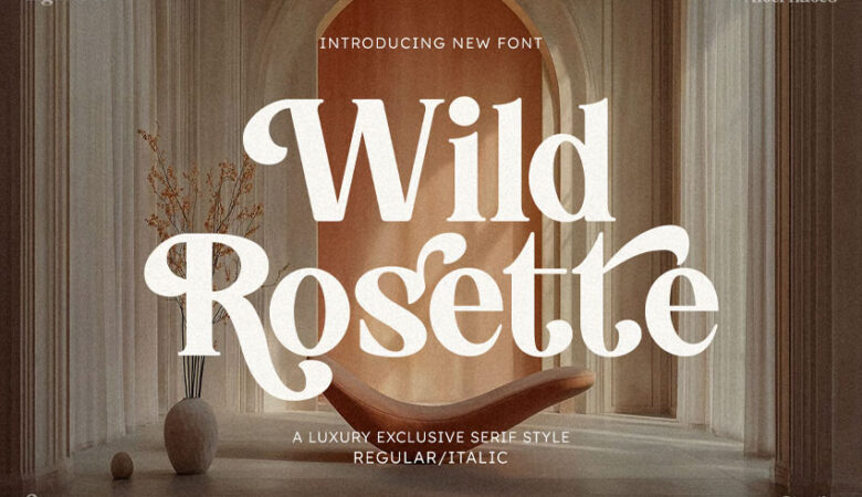 Wild Rosette Font