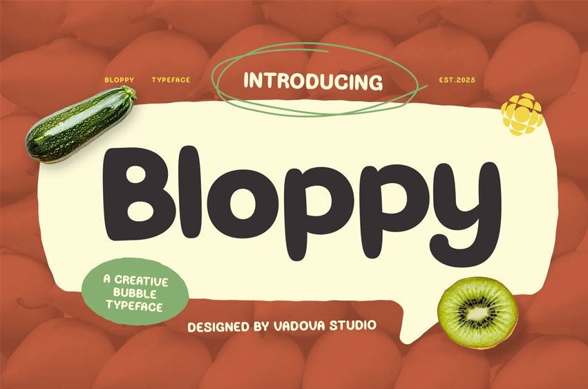 Bloppy Font